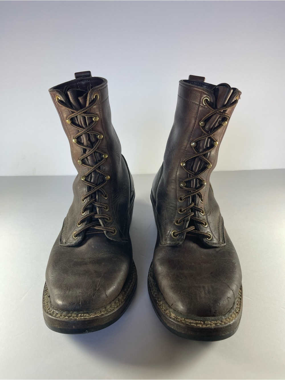 Whites Men's Brown Leather Lace-Up Logger Work Boots